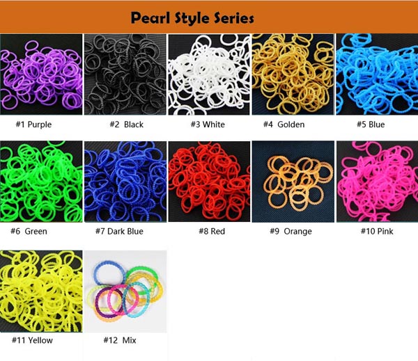 514 small beads loom bands