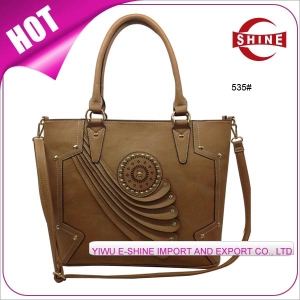 535 Laser punching fashion handbag