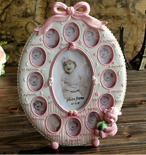 baby 12 monthes photo frame