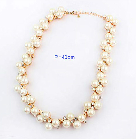 595 double layer pearl necklace-3